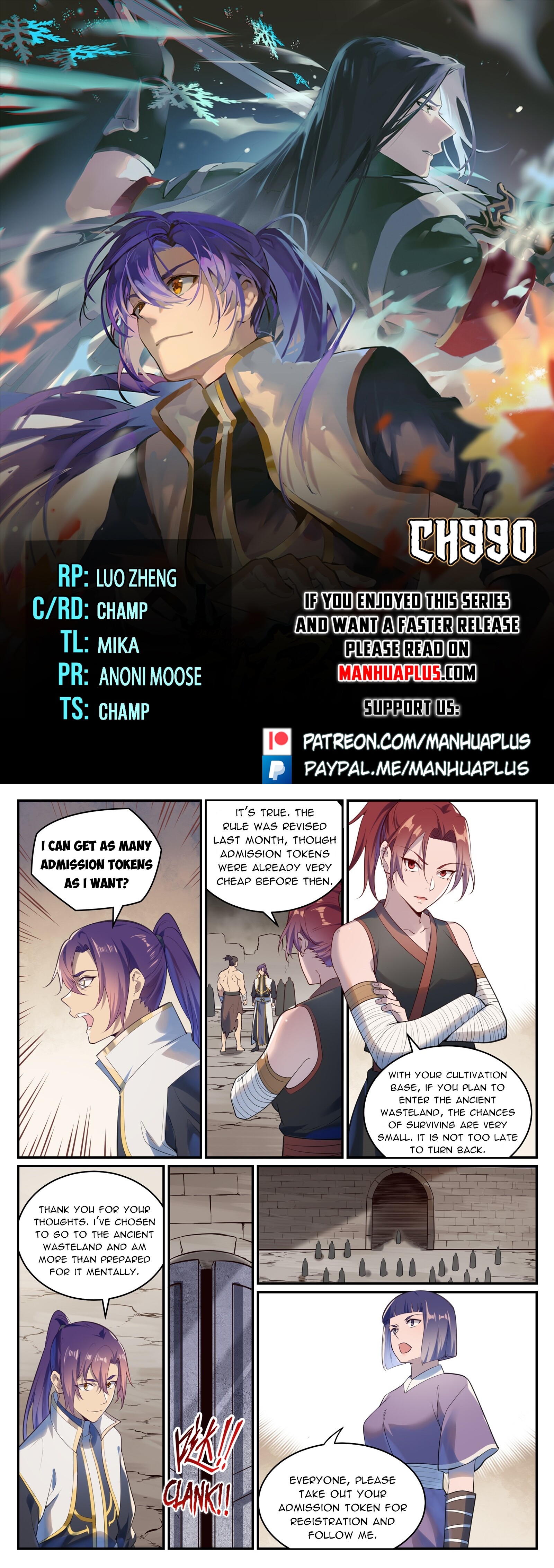 Apotheosis Chapter 990 - 1