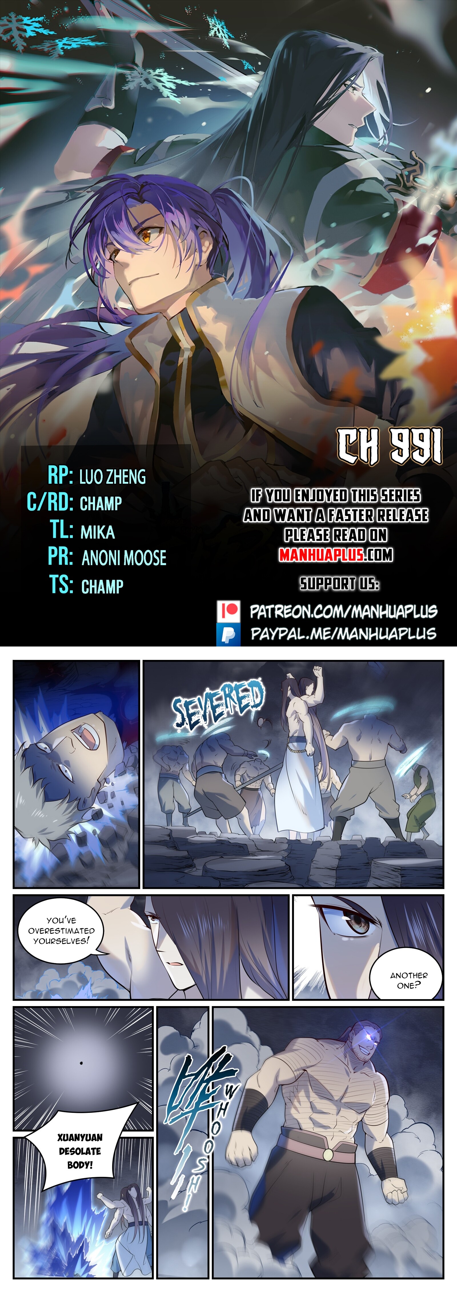 Apotheosis Chapter 991 - 1