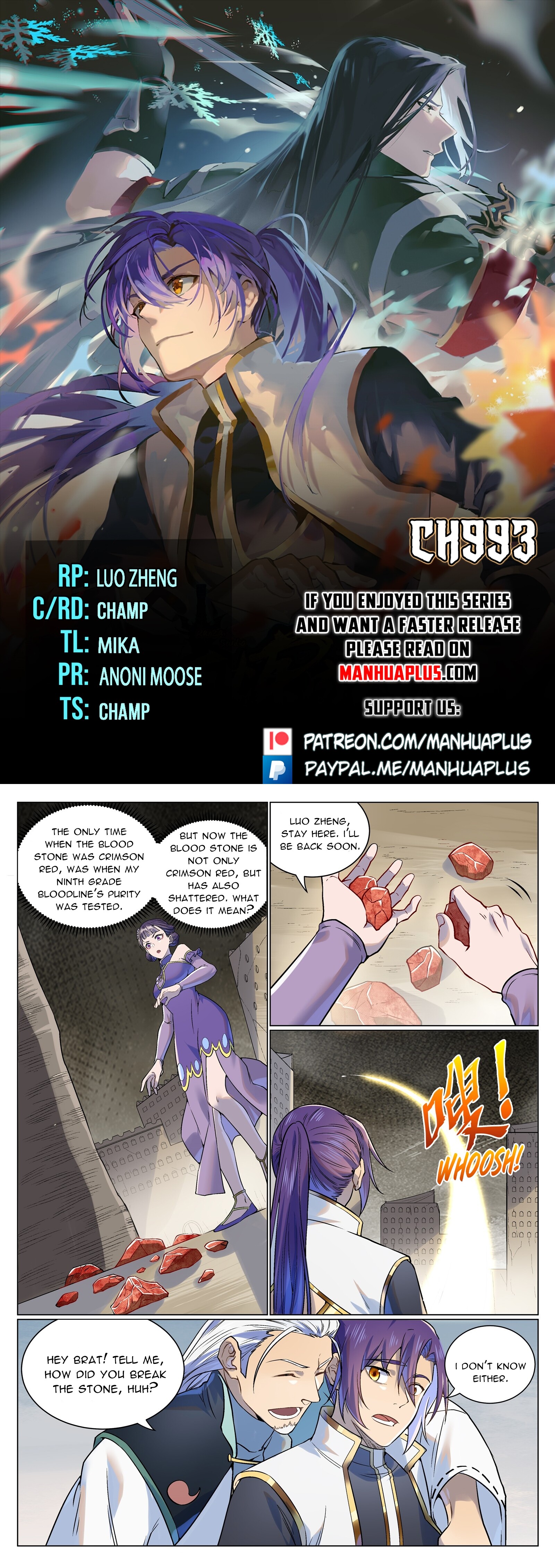Apotheosis Chapter 993 - 1