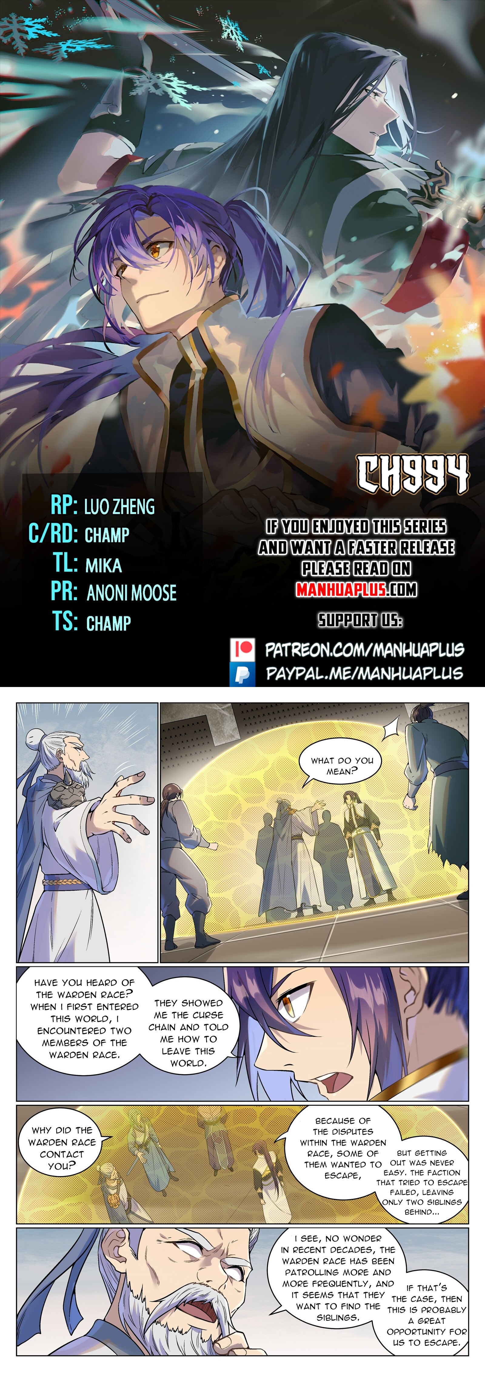 Apotheosis Chapter 994 - 1