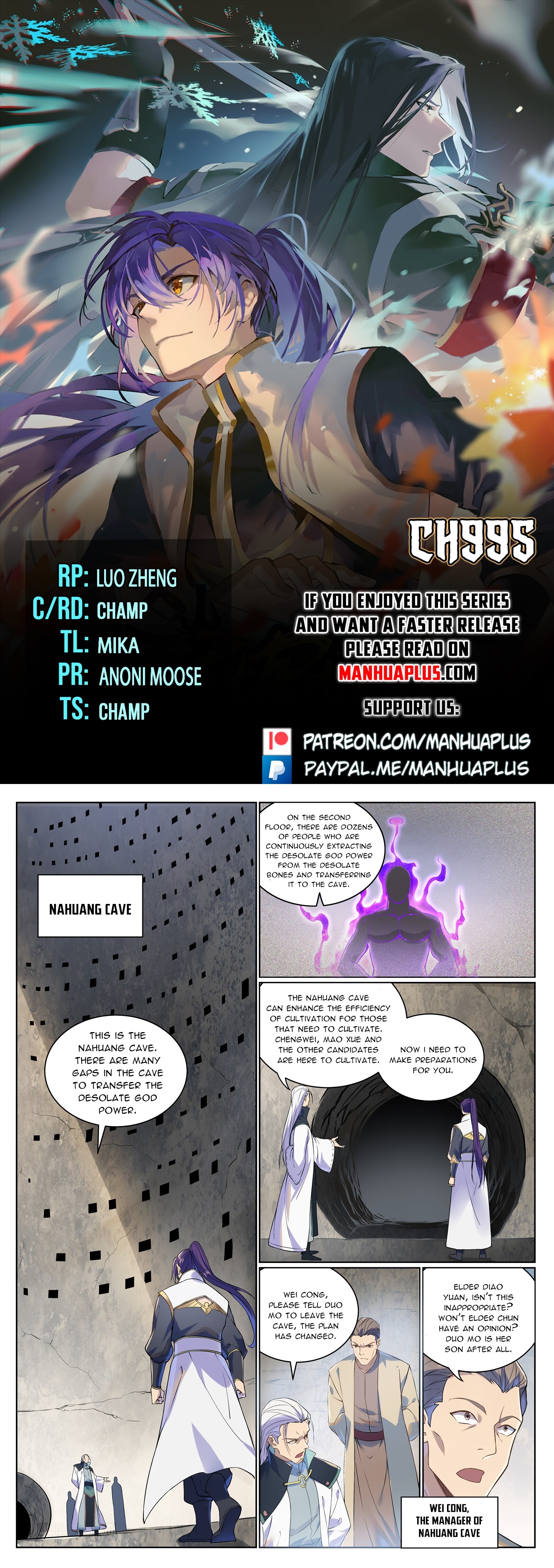 Apotheosis Chapter 995 - 1