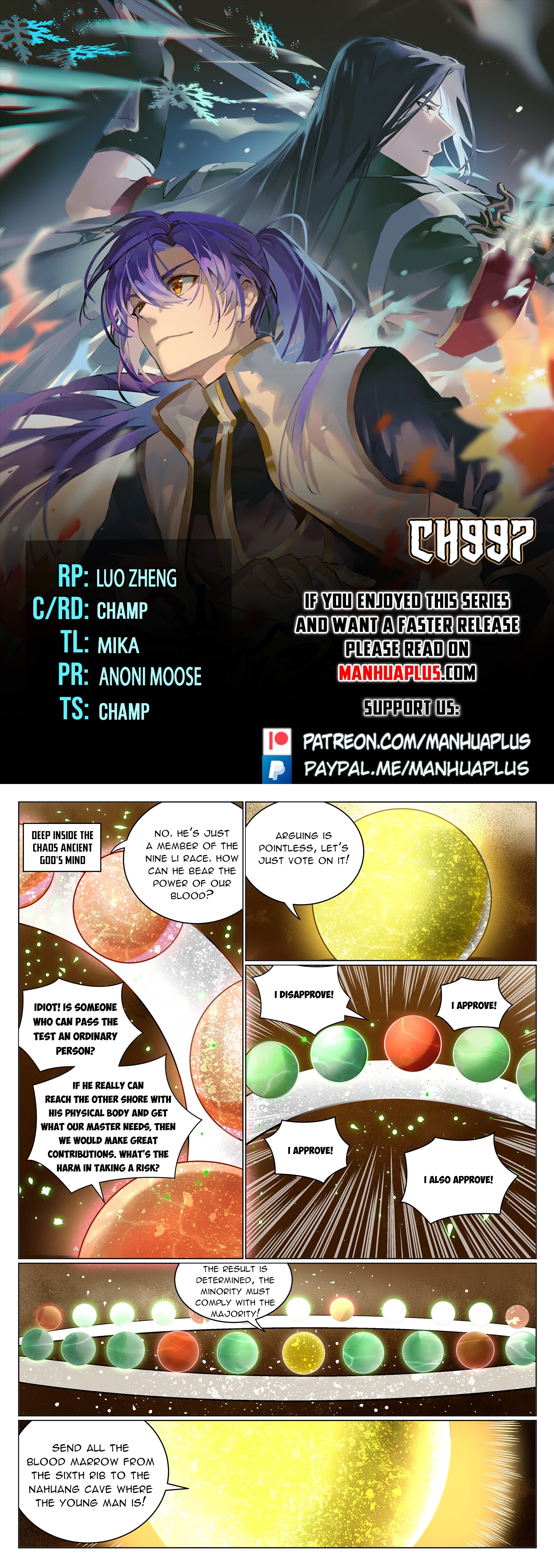 Apotheosis Chapter 997 - 1