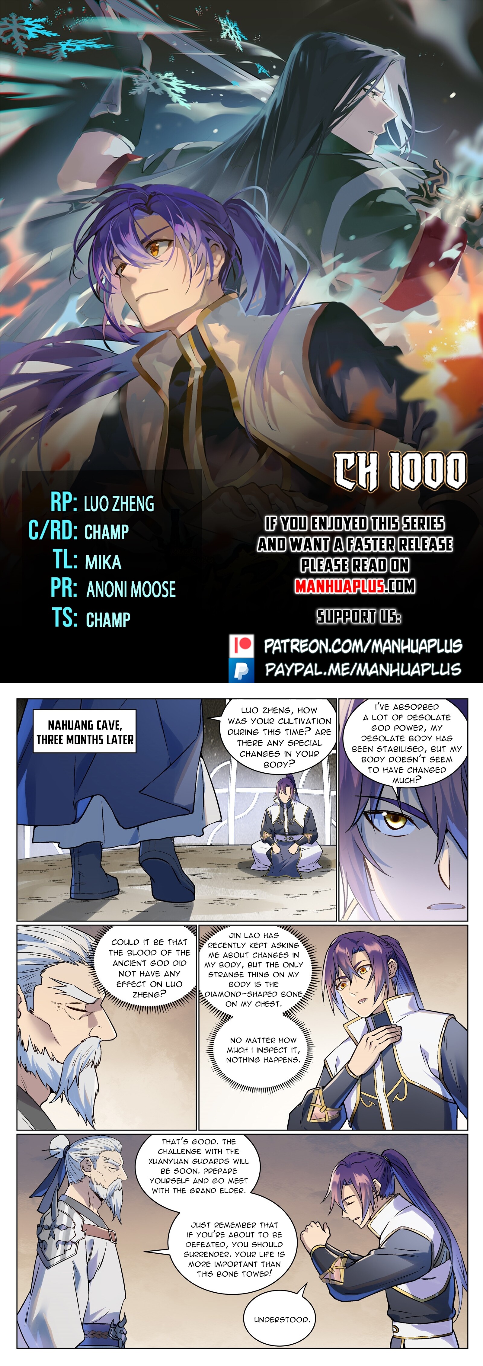Apotheosis Chapter 1000 - 1