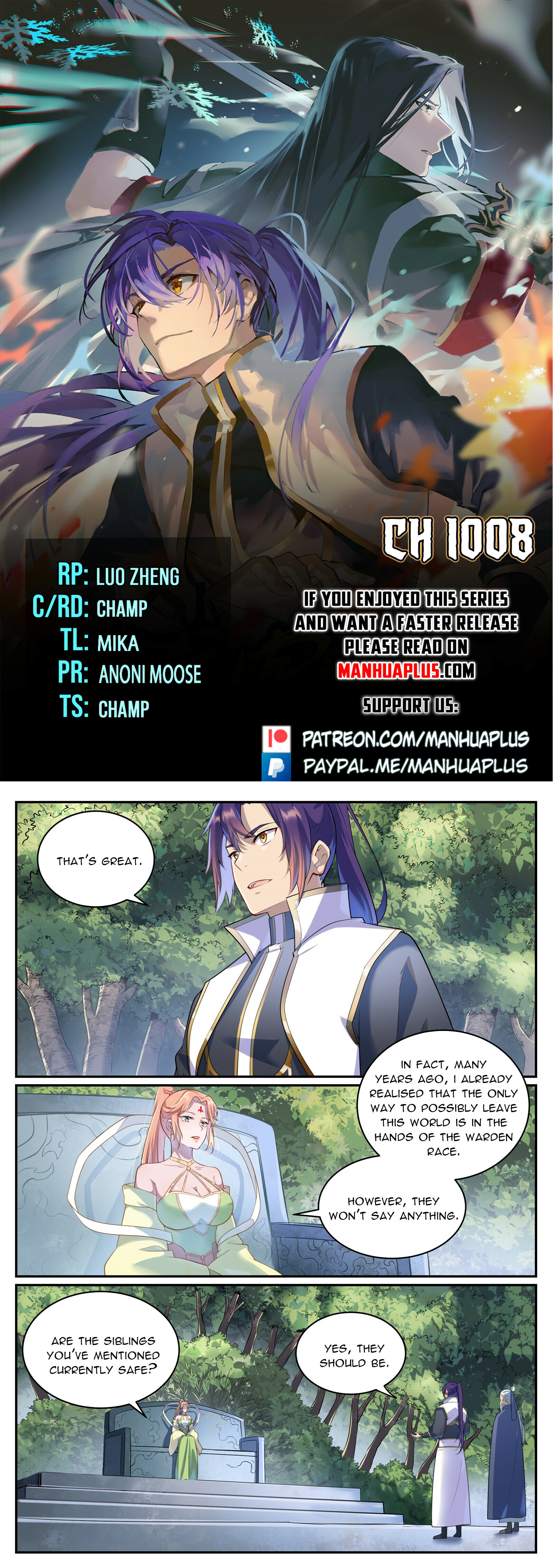 Apotheosis Chapter 1008 - 1