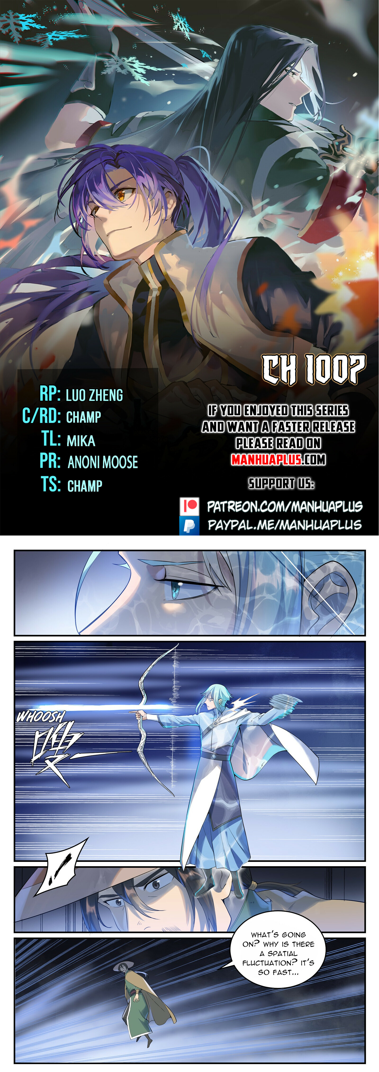 Apotheosis Chapter 1007 - 1