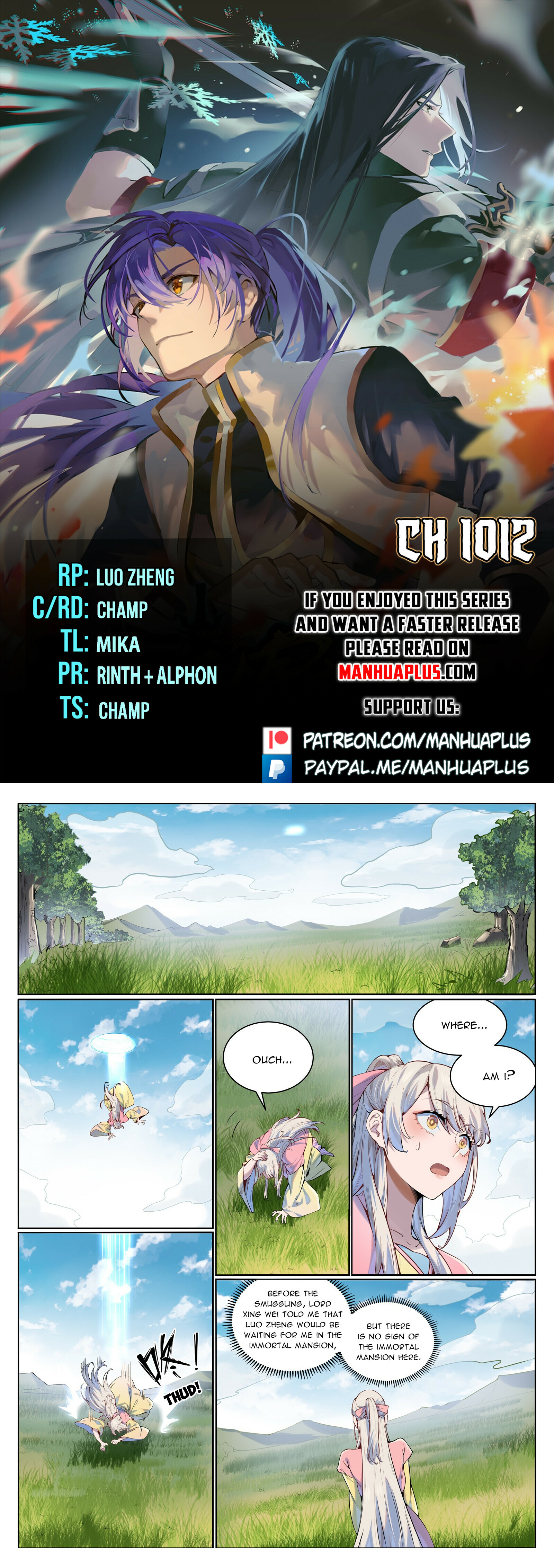 Apotheosis Chapter 1012 - 1