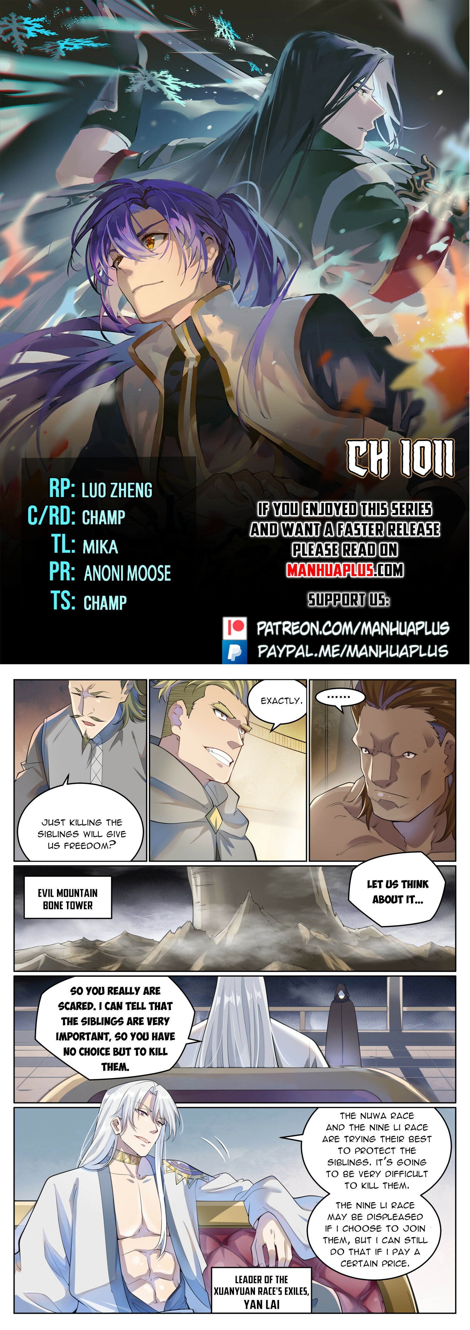 Apotheosis Chapter 1011 - 1