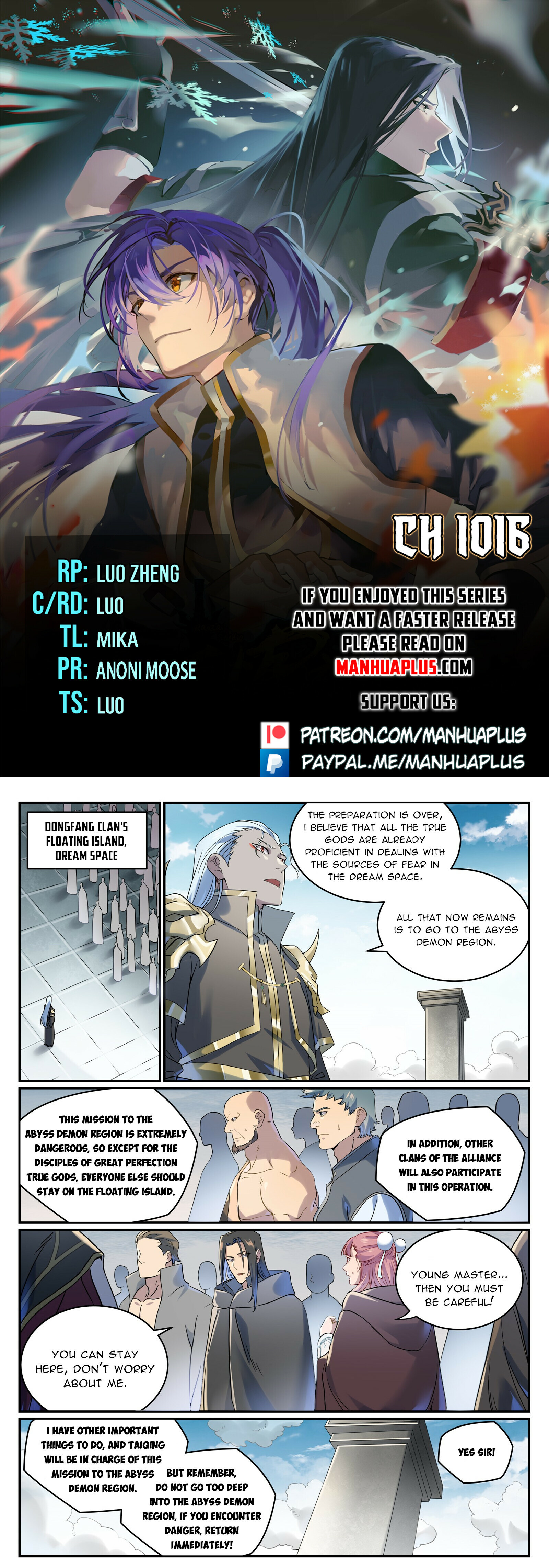 Apotheosis Chapter 1016 - 1