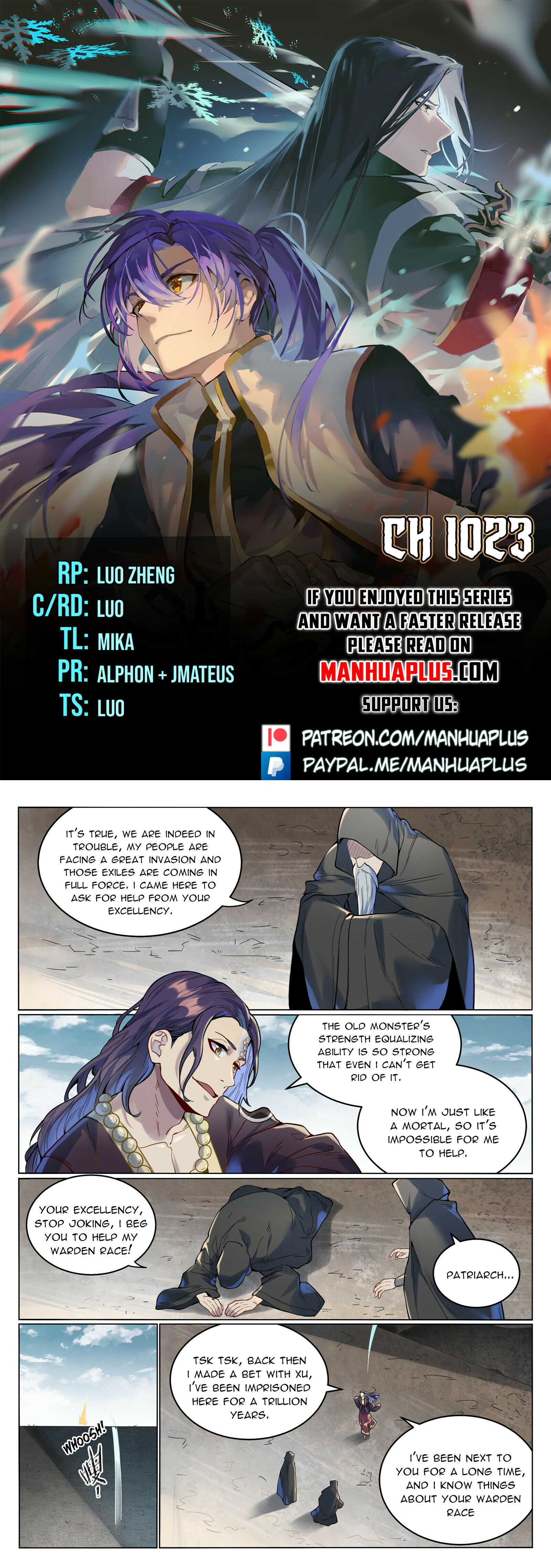 Apotheosis Chapter 1023 - 1