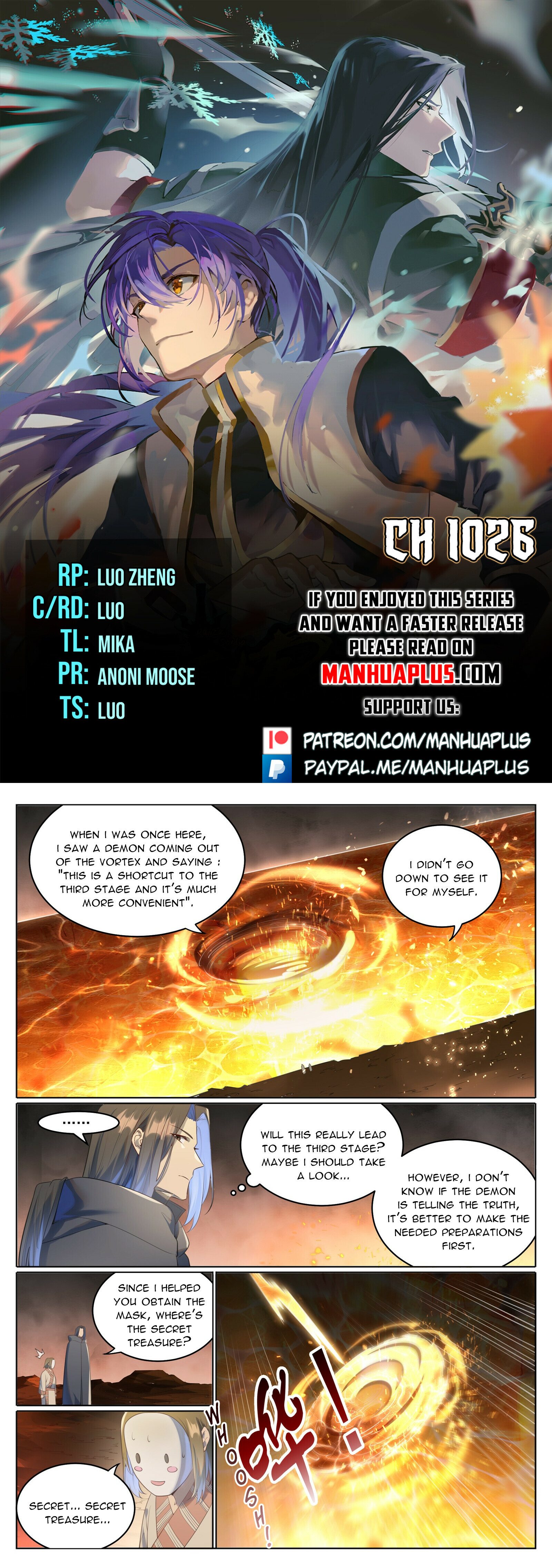 Apotheosis Chapter 1026 - 1