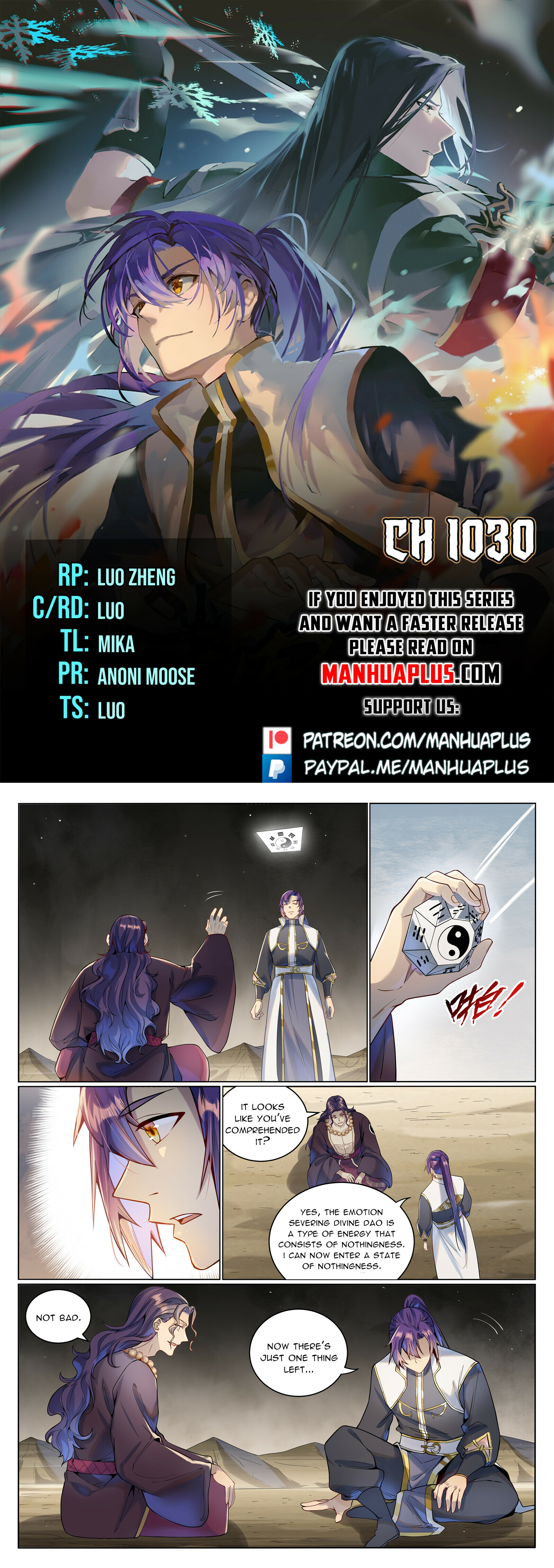 Apotheosis Chapter 1030 - 1