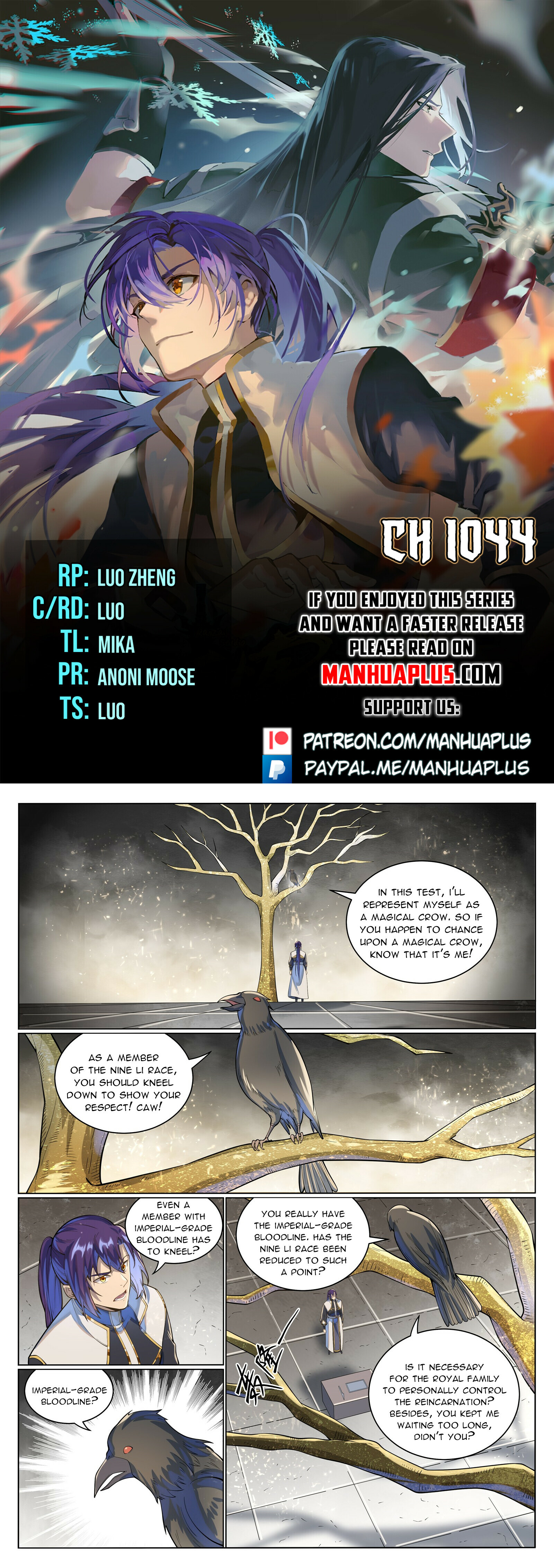 Apotheosis Chapter 1044 - 1