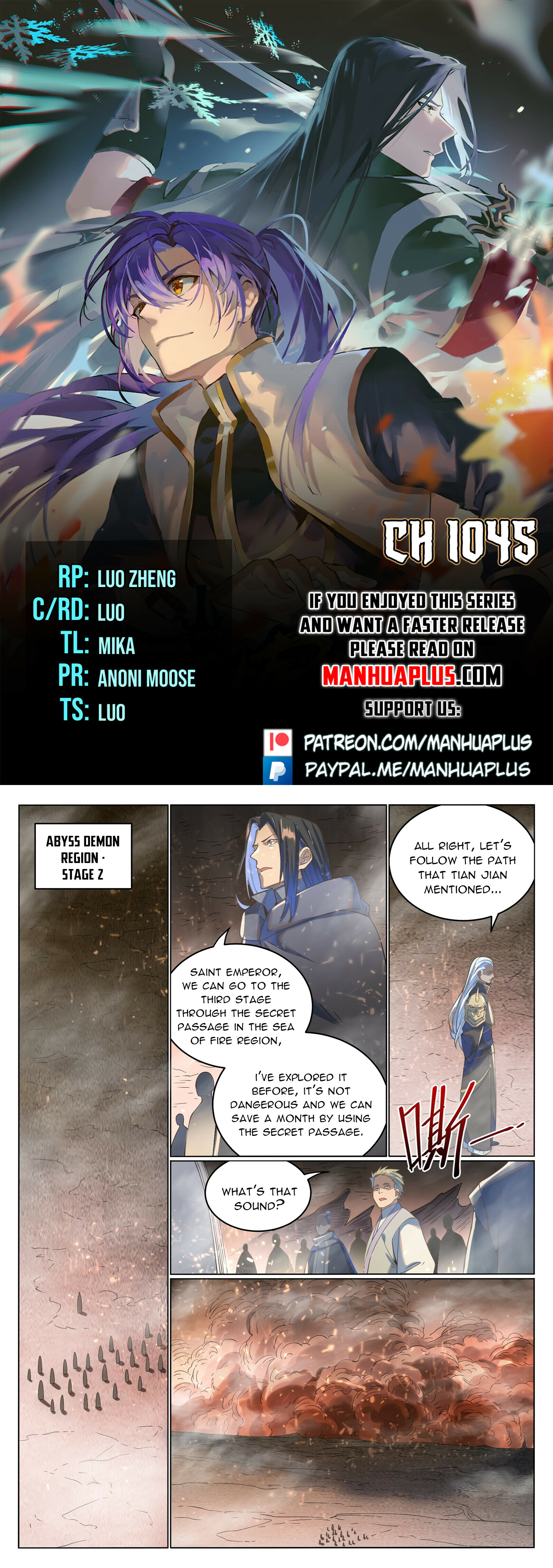 Apotheosis Chapter 1045 - 1