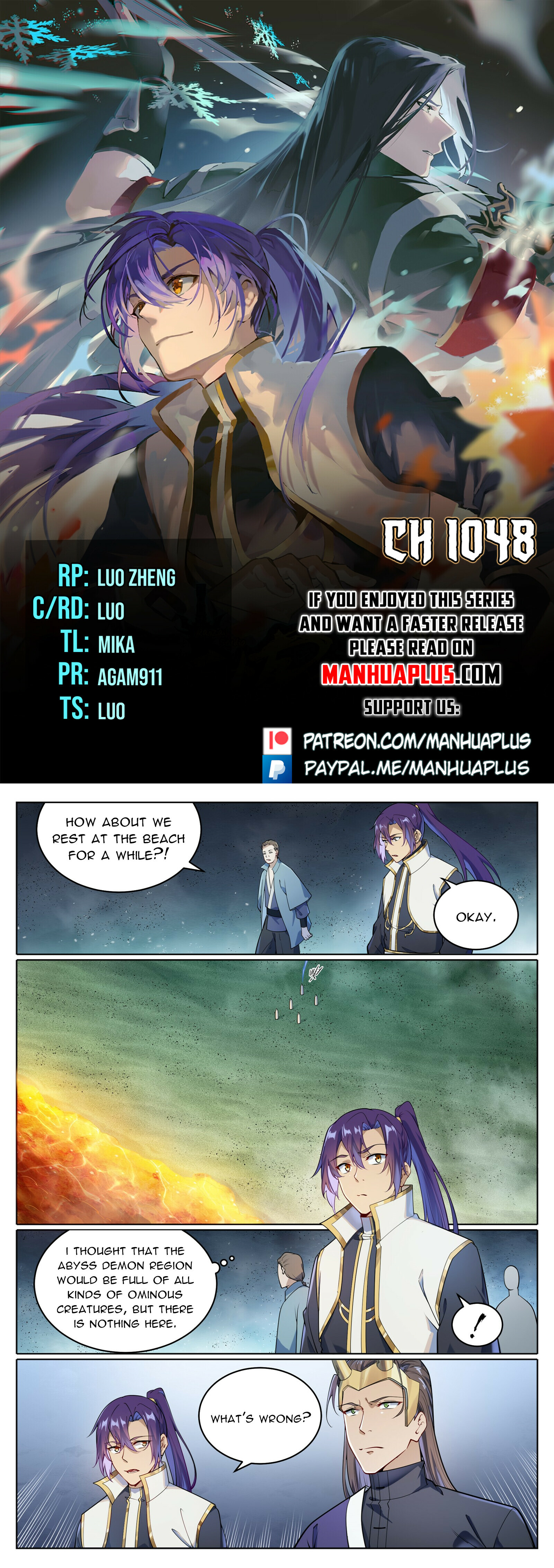 Apotheosis Chapter 1048 - 1