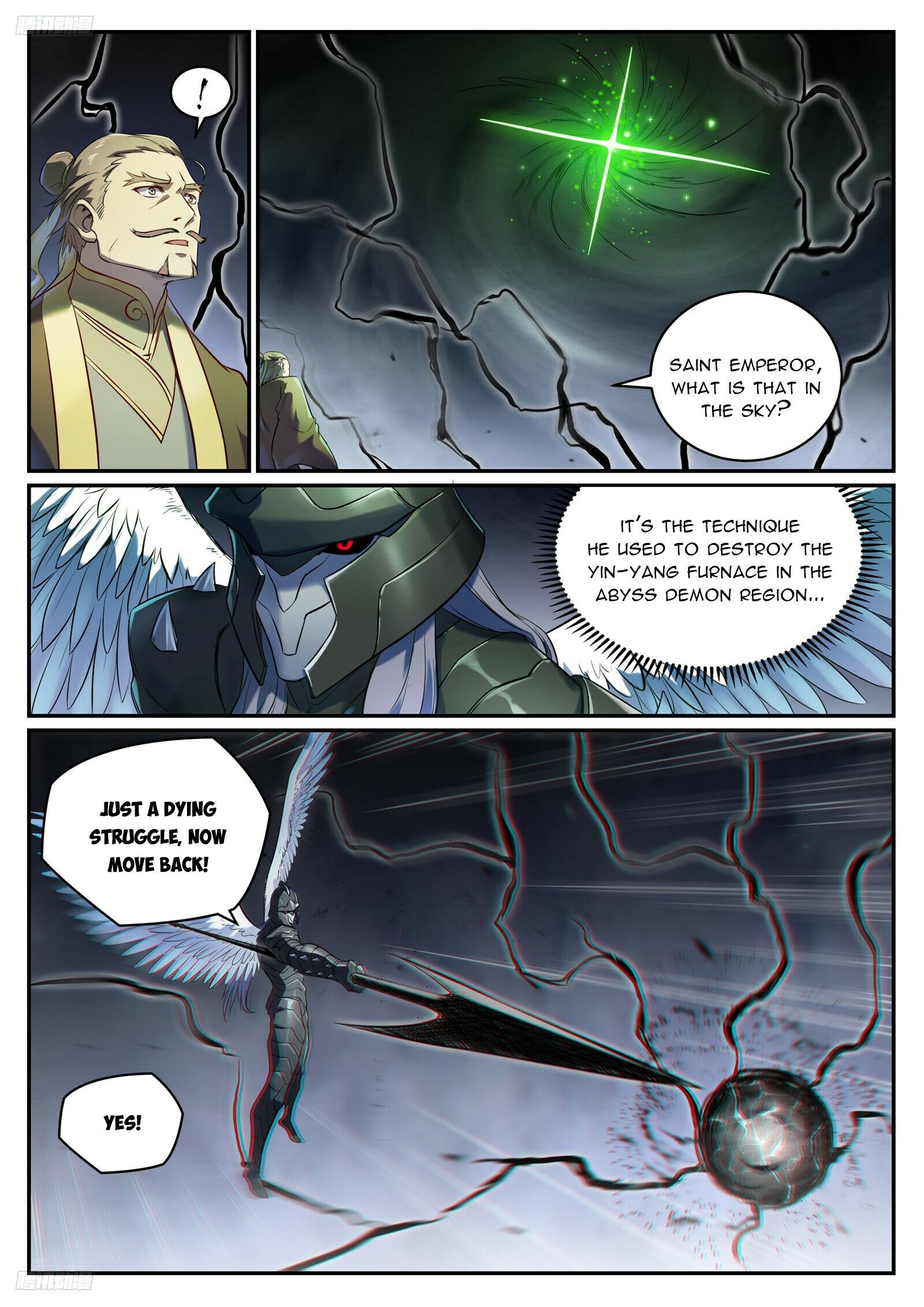 Apotheosis Chapter 1101 - 3