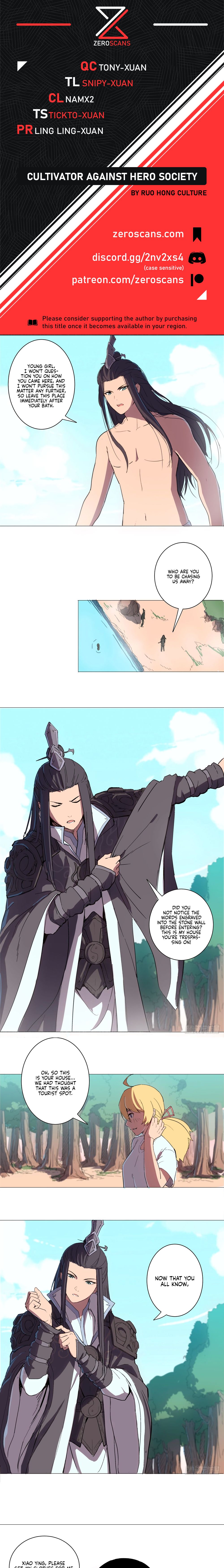 Cultivator Against Hero Society Chapter 4 - 1