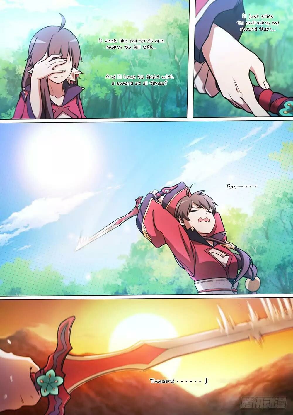 Everlasting God of Sword Chapter 45 - 3
