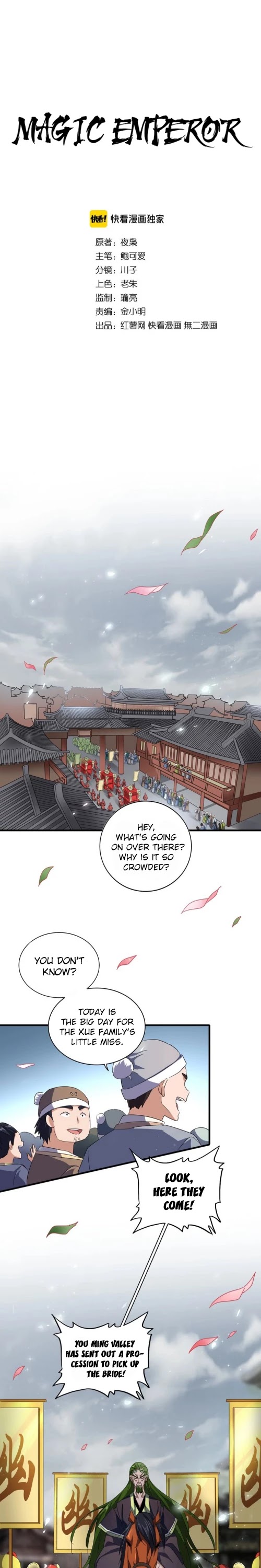 Magic Emperor Chapter 93 - 1