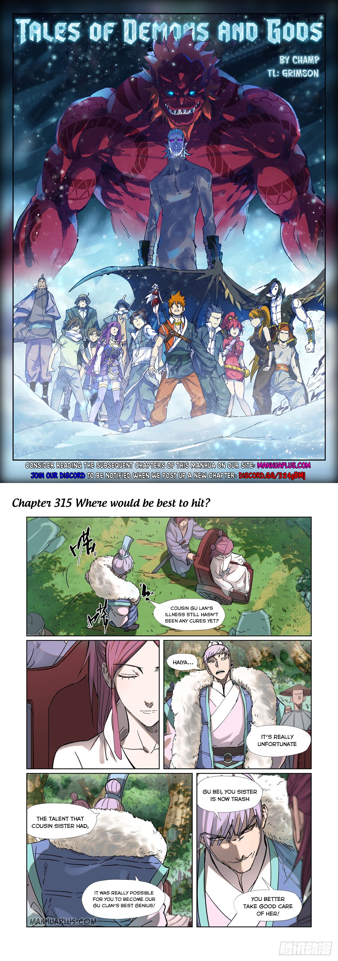 Tales Of Demons And Gods Chapter 315 - 1