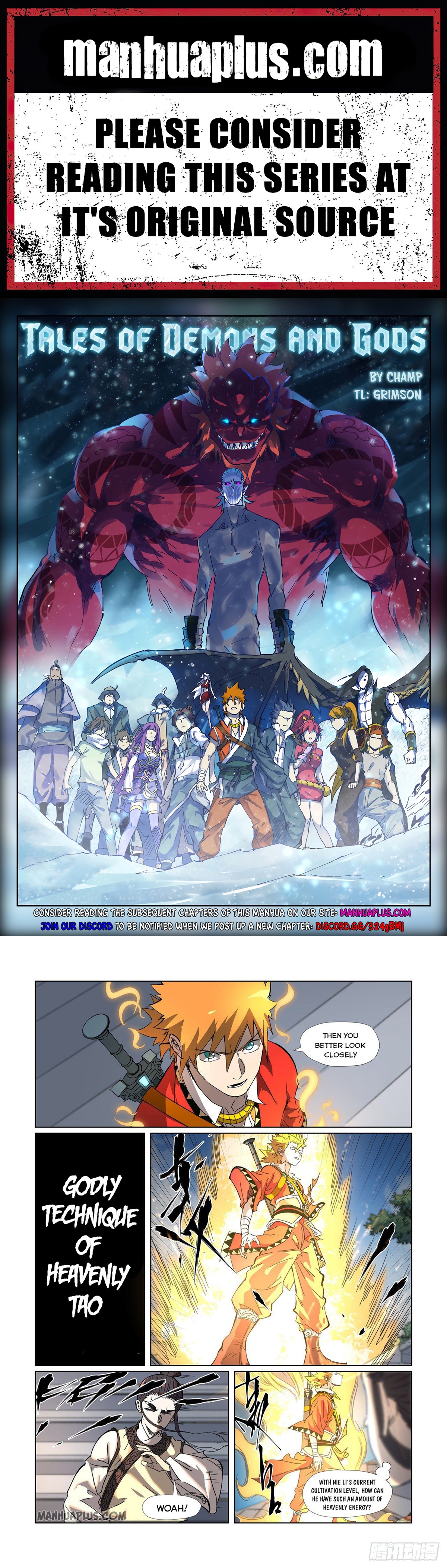 Tales Of Demons And Gods Chapter 315.5 - 1
