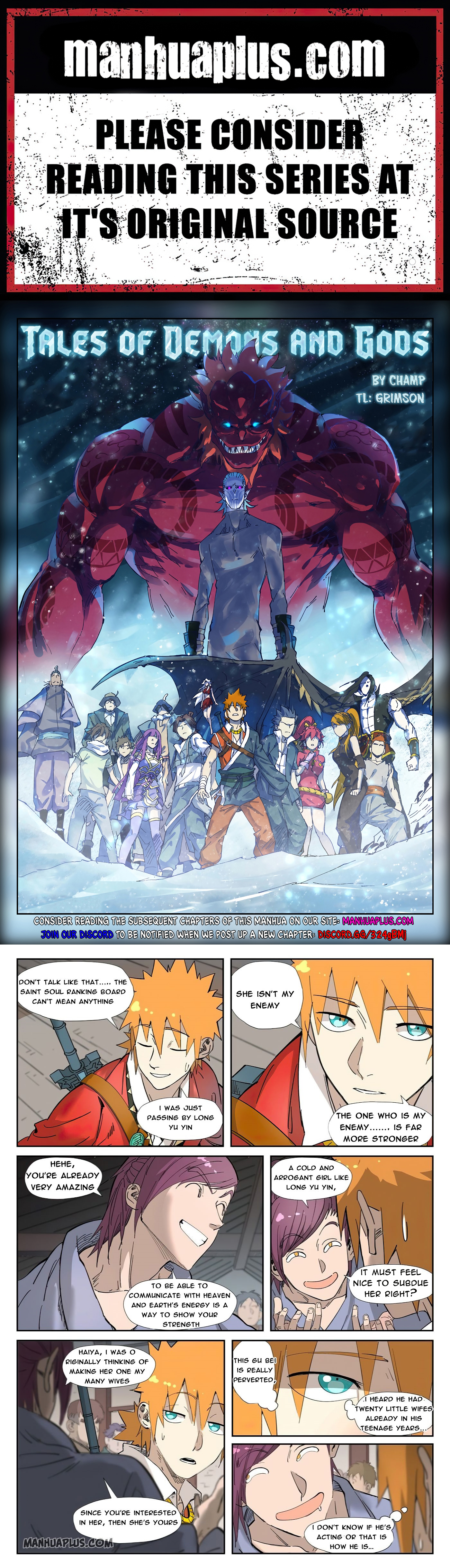 Tales Of Demons And Gods Chapter 319.5 - 1