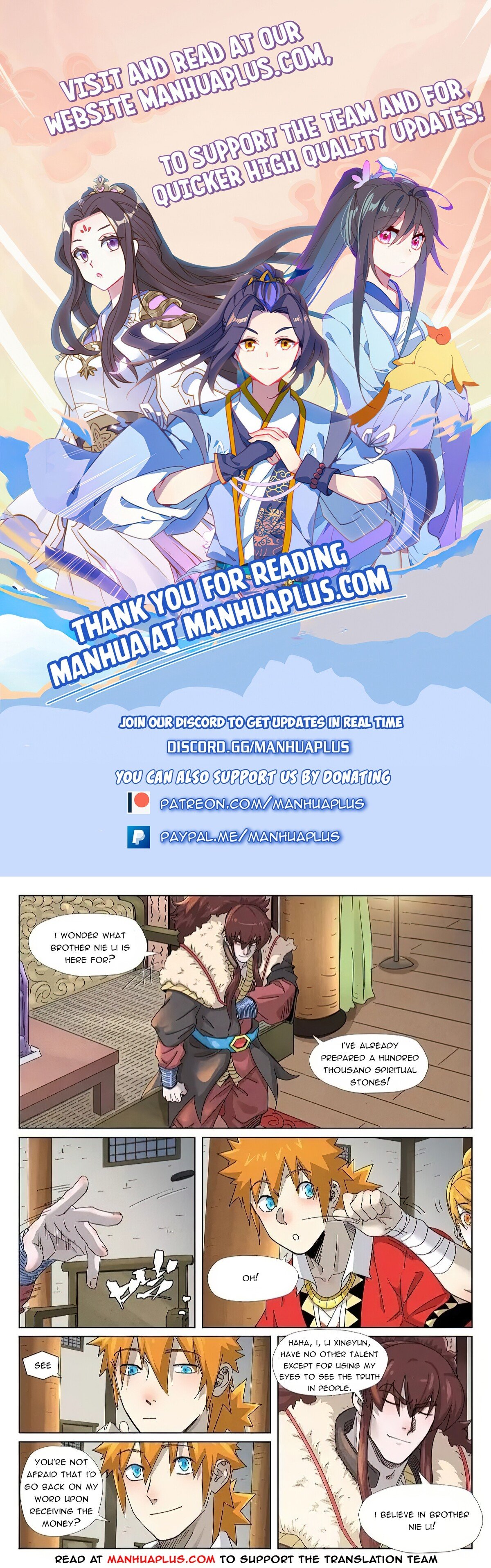 Tales Of Demons And Gods Chapter 348.6 - 1