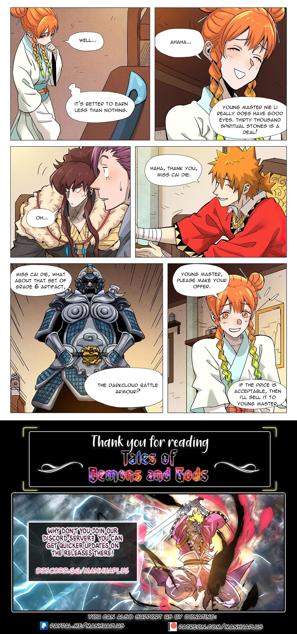 Tales Of Demons And Gods Chapter 367.5 - 10