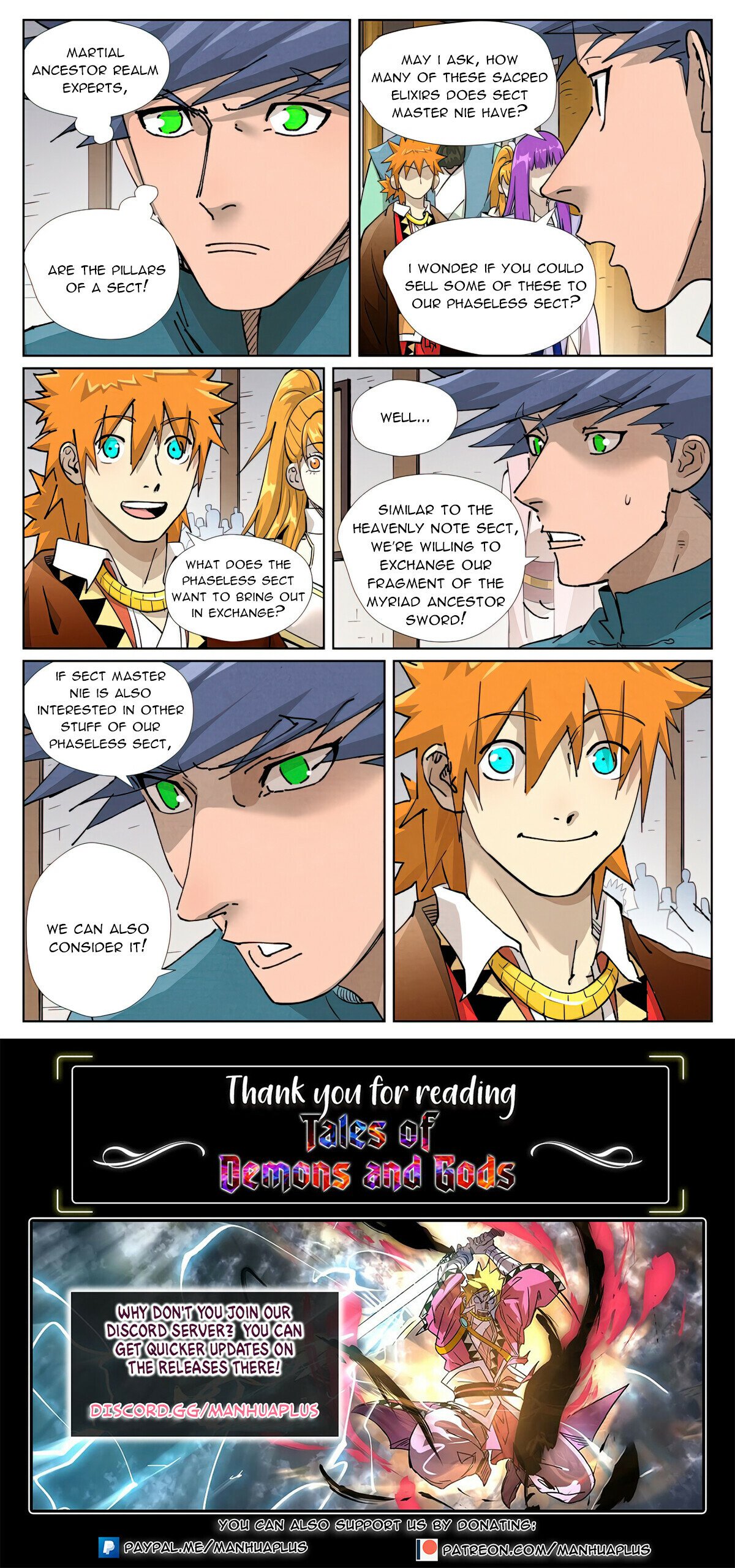 Tales Of Demons And Gods Chapter 436.1 - 10