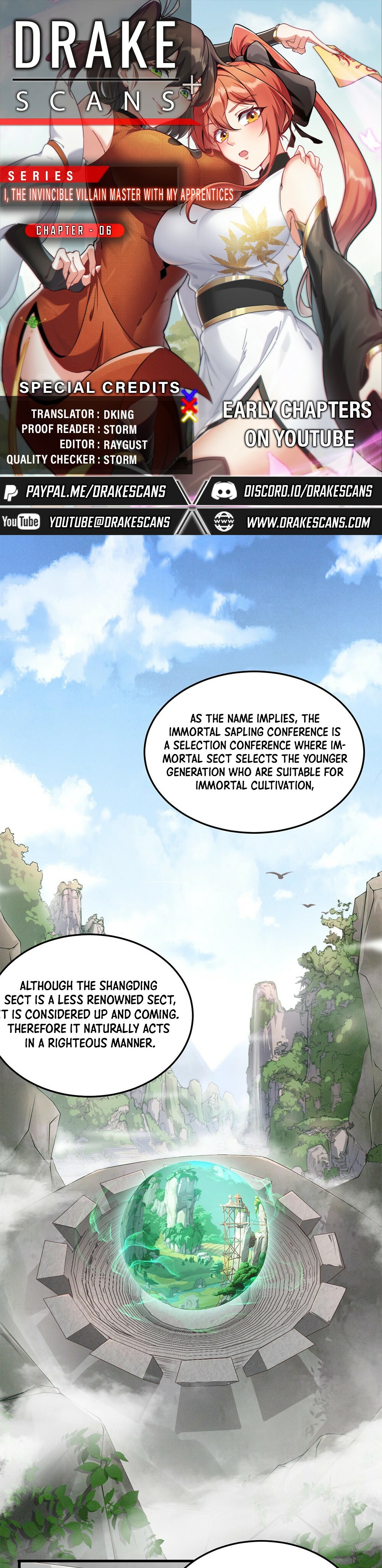 I, The Invincible Villain Master With My Apprentices Chapter 6 - 1