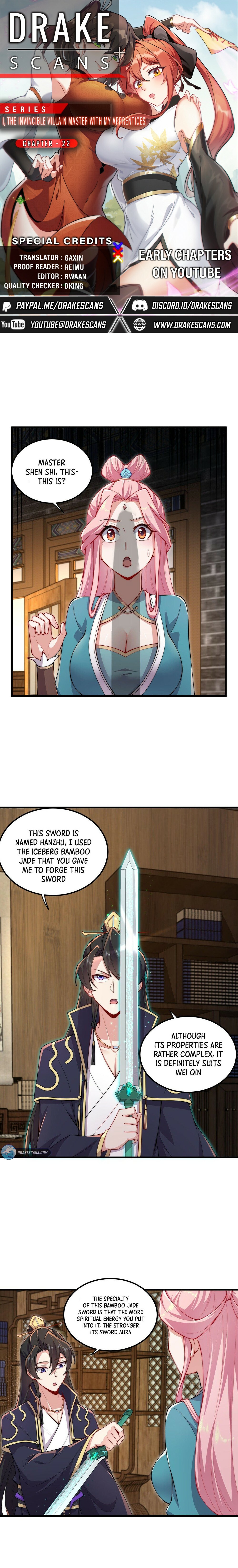 I, The Invincible Villain Master With My Apprentices Chapter 22 - 1