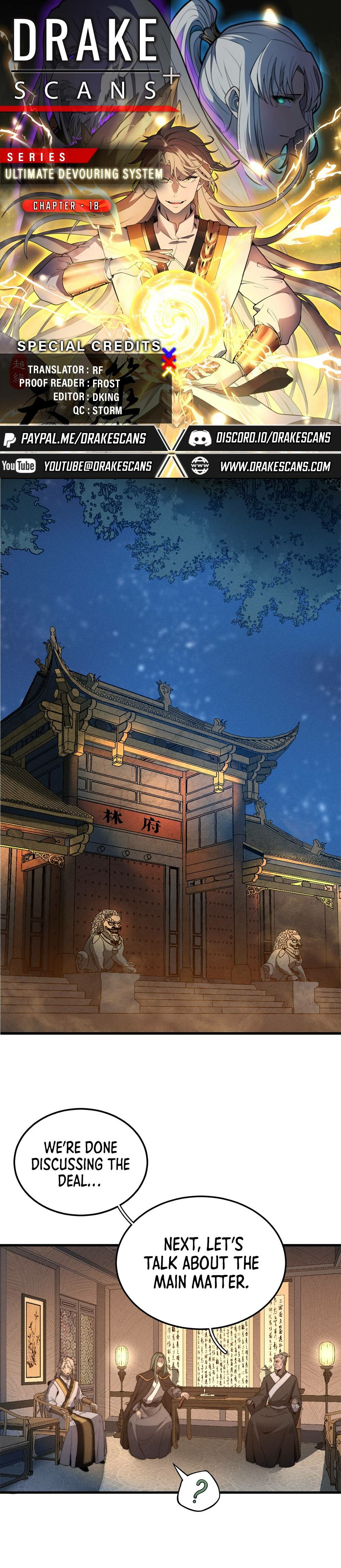 Ultimate Devouring System Chapter 18 - 1