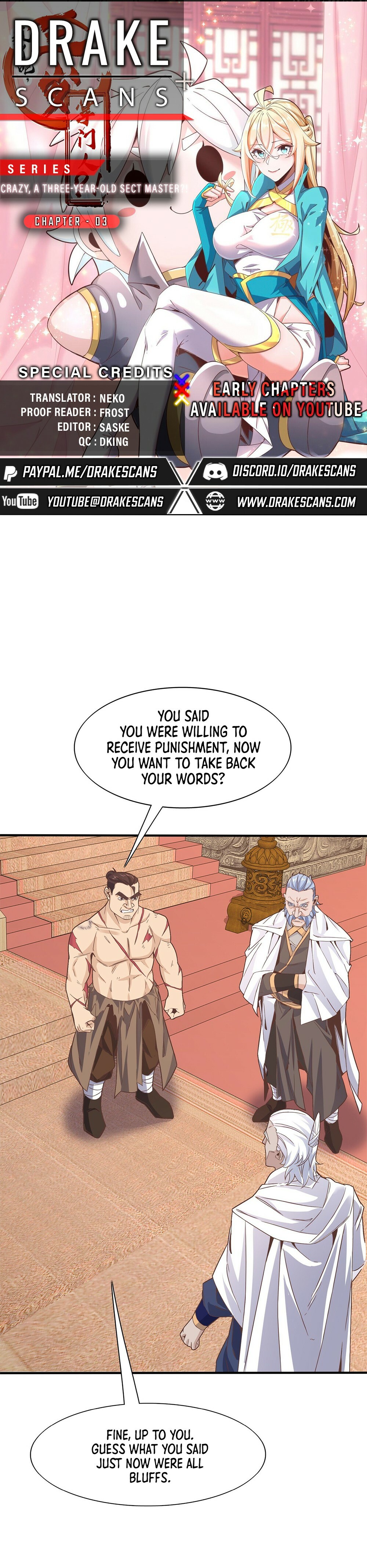 Crazy, A Three-Year-Old Sect Master?! Chapter 3 - 1