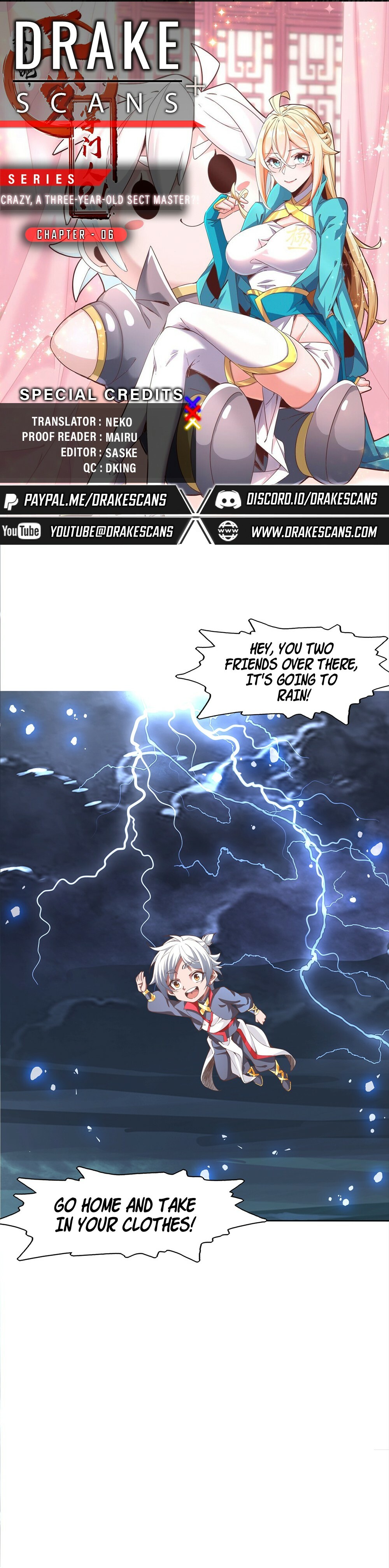 Crazy, A Three-Year-Old Sect Master?! Chapter 7 - 1