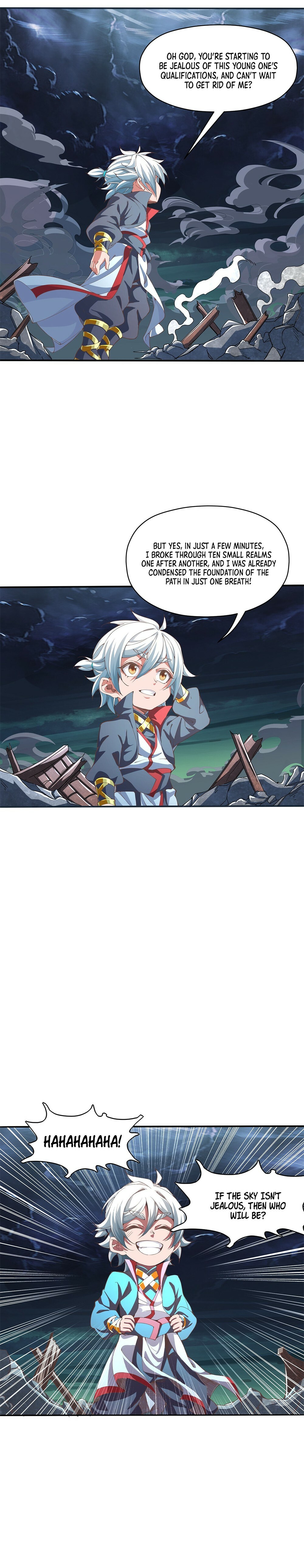 Crazy, A Three-Year-Old Sect Master?! Chapter 6 - 12