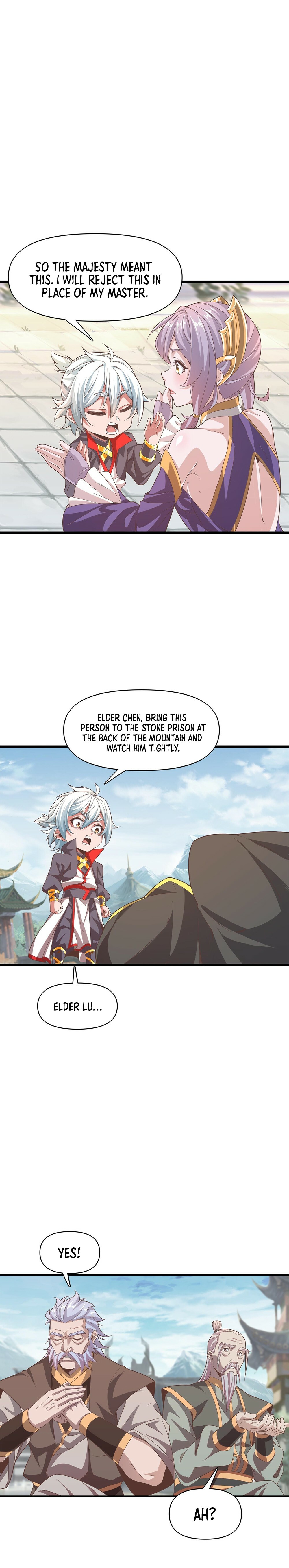 Crazy, A Three-Year-Old Sect Master?! Chapter 15 - 21