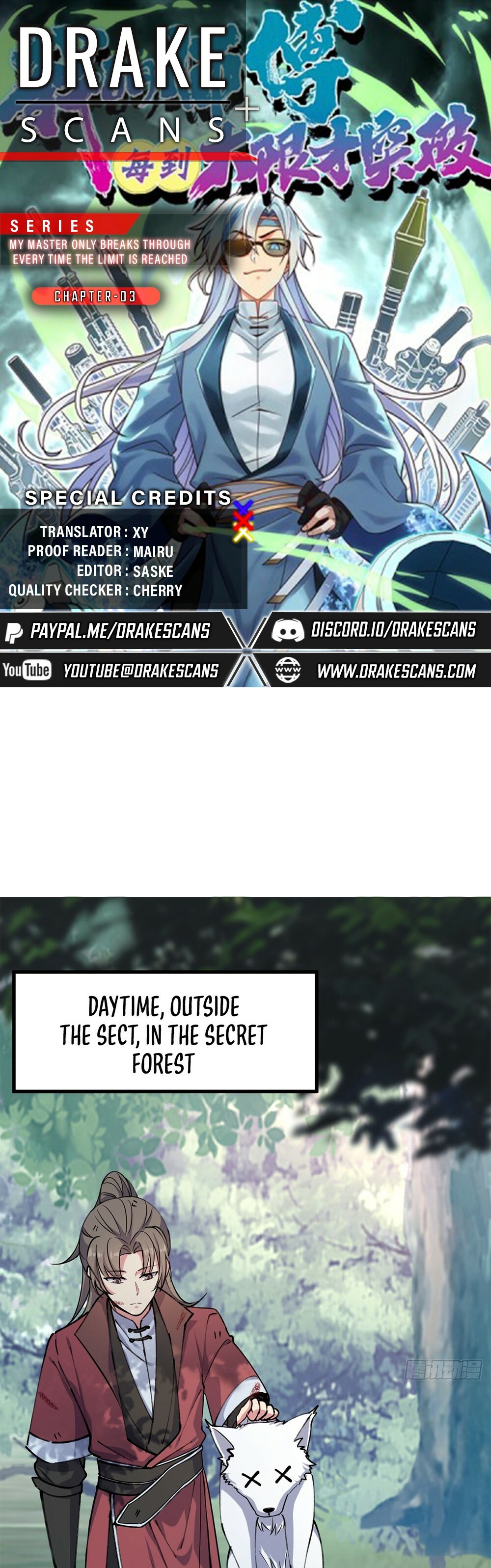 My Master Only Breaks Through Every Time the Limit Is Reached Chapter 3 - 1