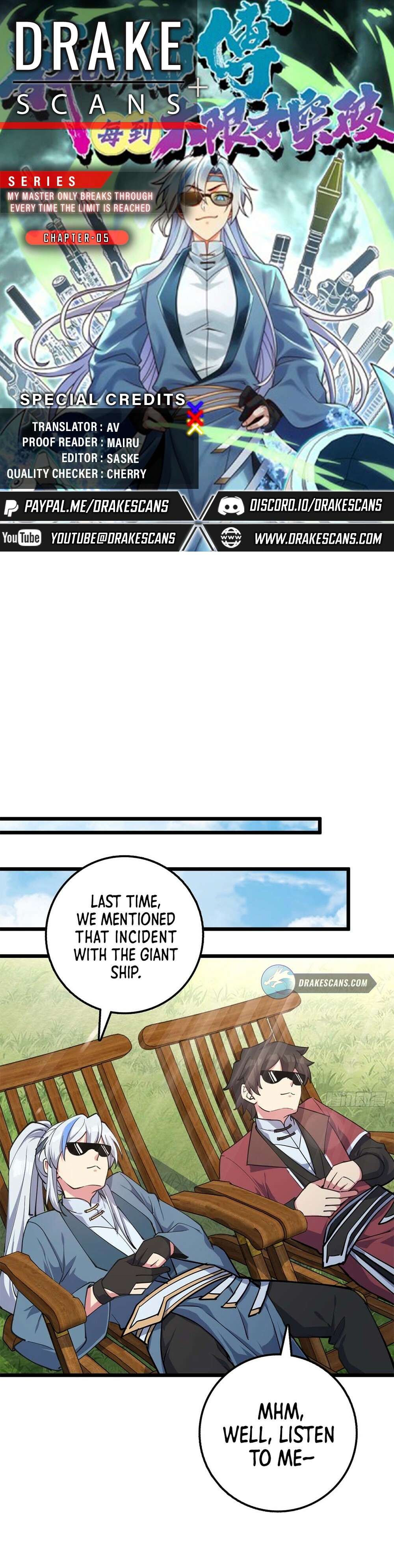 My Master Only Breaks Through Every Time the Limit Is Reached Chapter 5 - 1