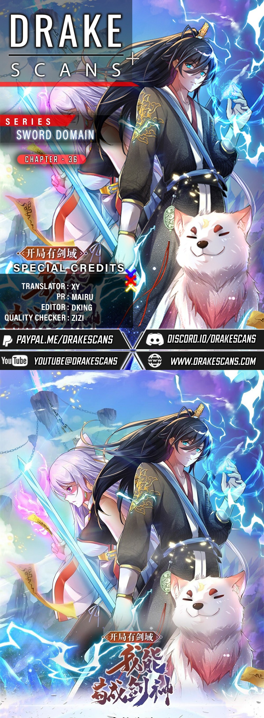 With A Sword Domain, I Can Become The Sword Saint Chapter 36 - 1