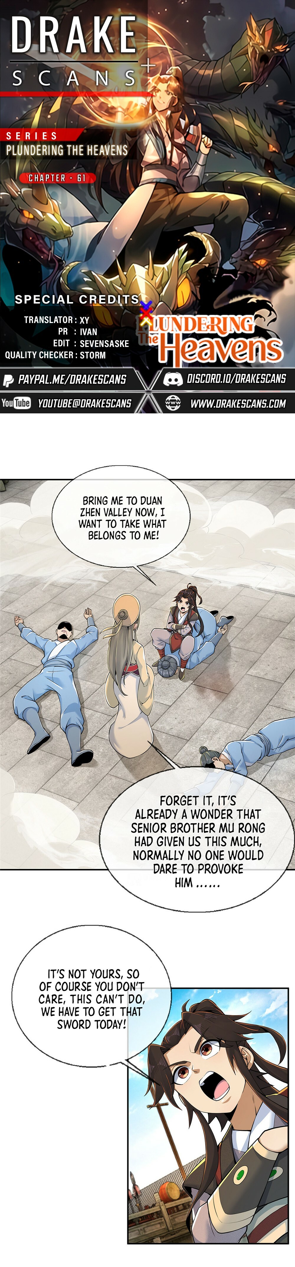 Plundering the Heavens Chapter 61 - 1