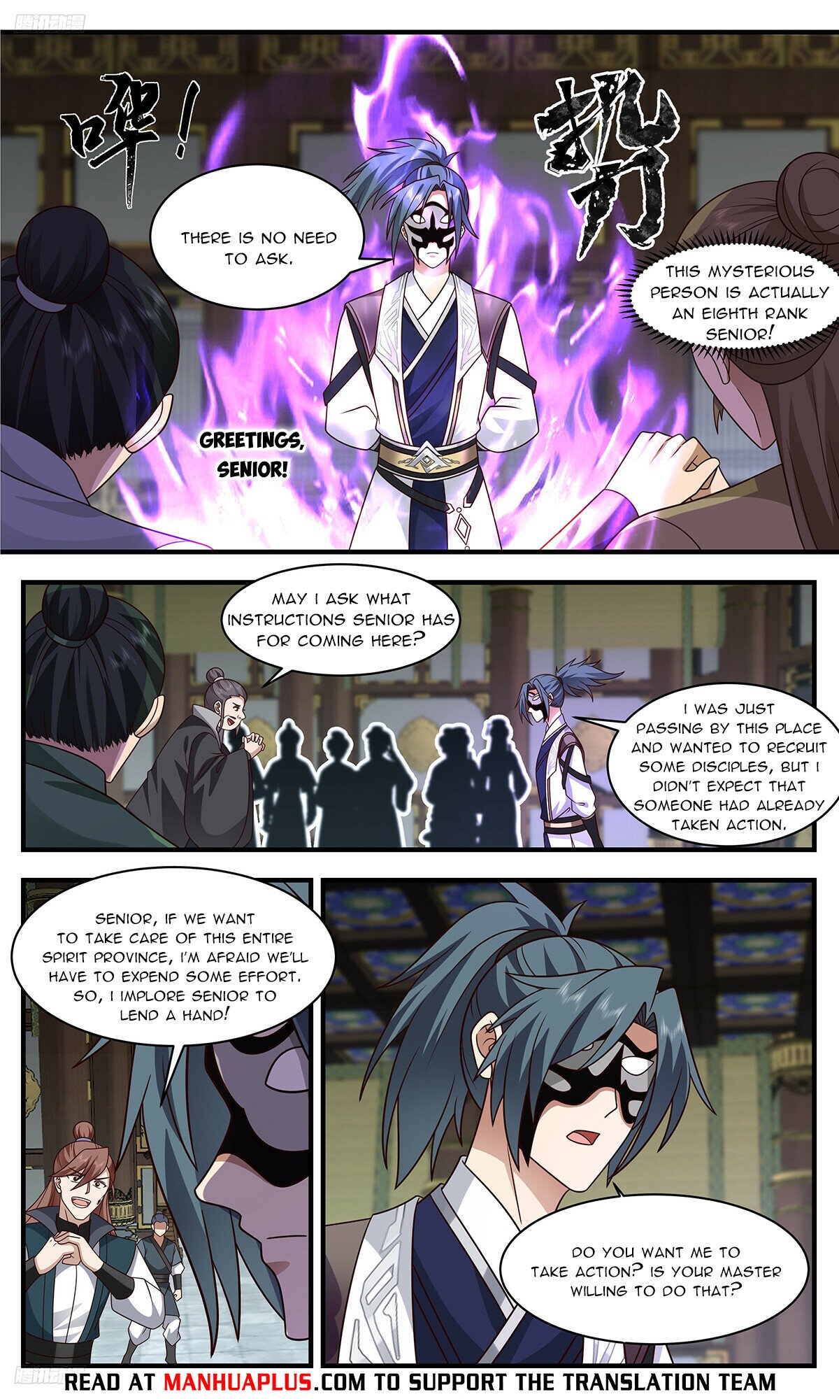 ManhuaPlus: Martial Peak Chapter 3313 3