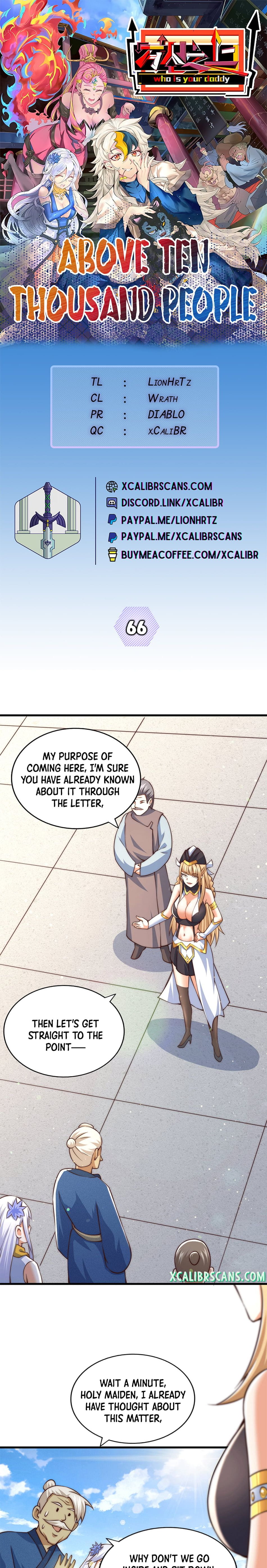 Above Ten Thousand People Chapter 66 - 1