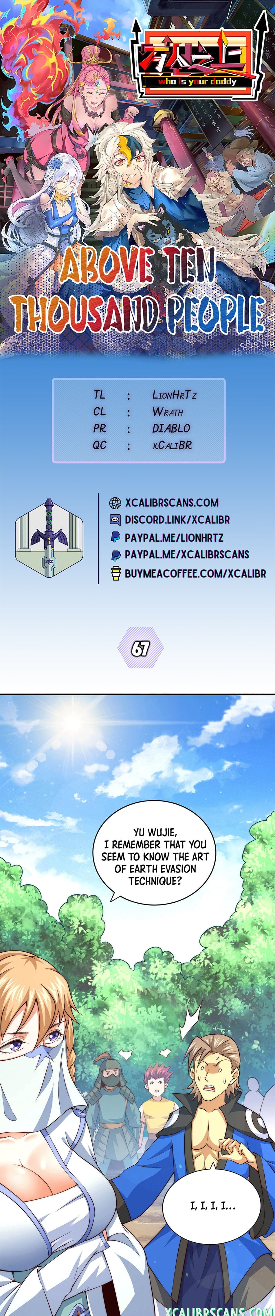 Above Ten Thousand People Chapter 67 - 1
