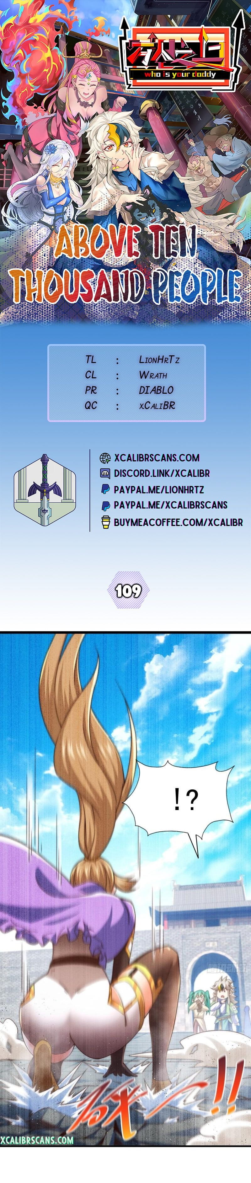 Above Ten Thousand People Chapter 109 - 1