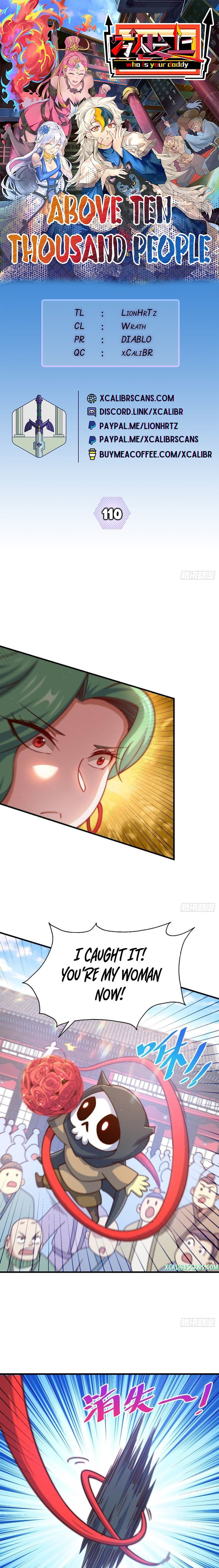 Above Ten Thousand People Chapter 110 - 1