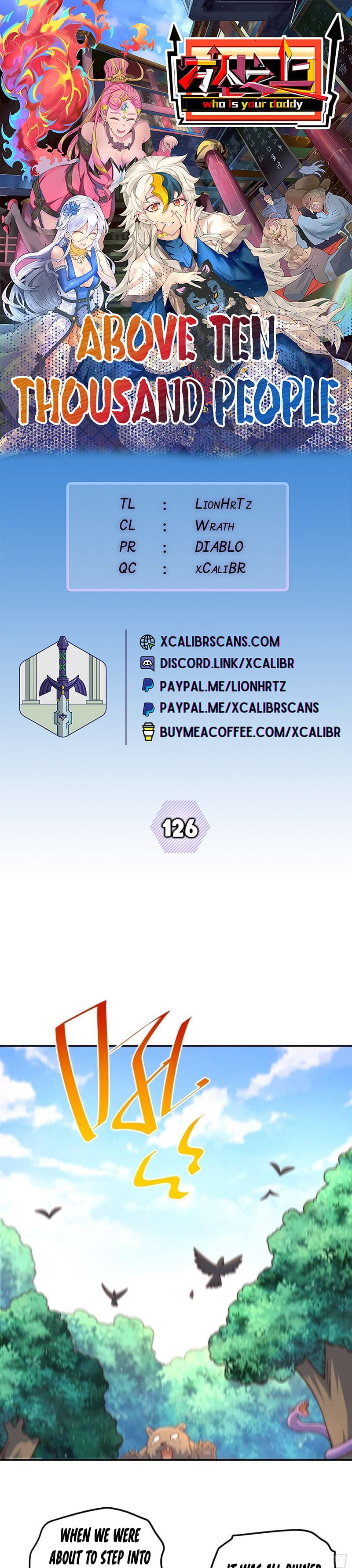 Above Ten Thousand People Chapter 126 - 1