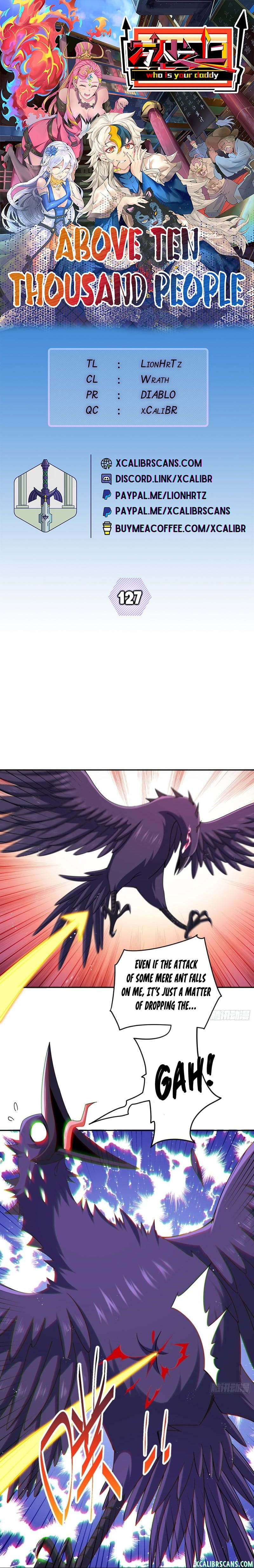 Above Ten Thousand People Chapter 127 - 1
