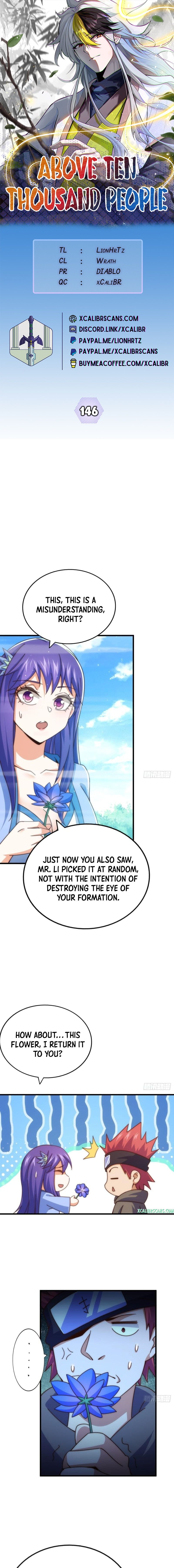 Above Ten Thousand People Chapter 146 - 1