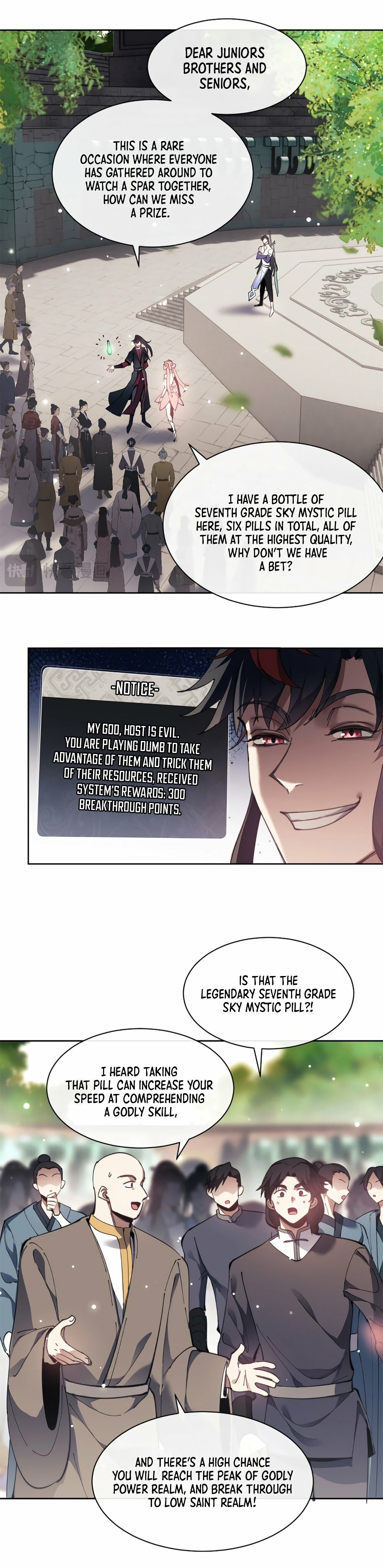 Master: This Villainous Disciple Is Not The Holy Child Chapter 6 - 3