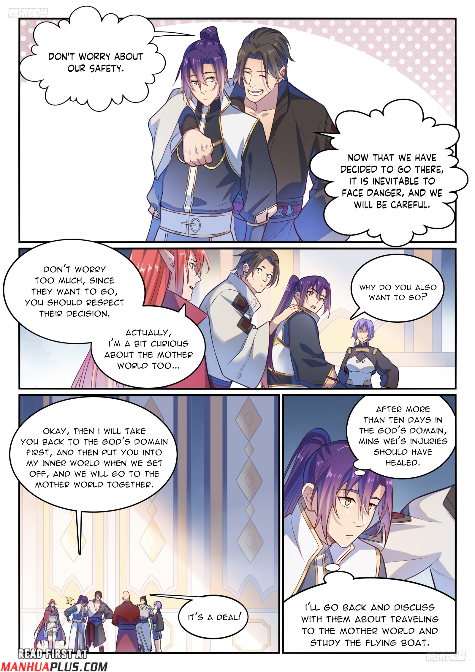 Apotheosis Chapter 1122 - 6