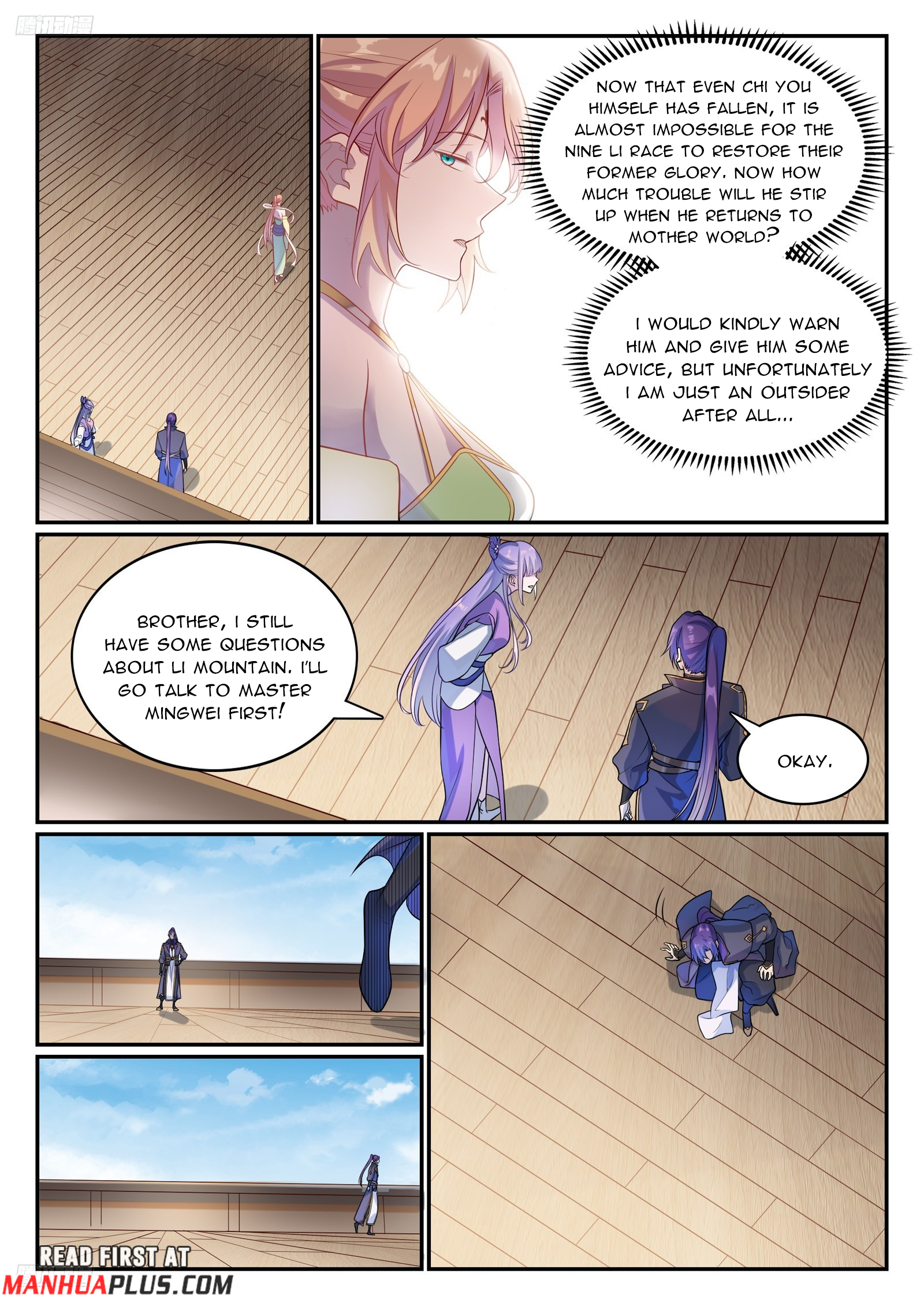 Apotheosis Chapter 1128 - 4